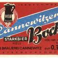 Brauerei Cannewitz Alfred Hantschmann KG — VEB Brauerei Cannewitz